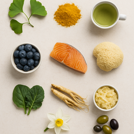 Image of: 11 Foods and Plants That Support Neuroplasticity (From My Research)