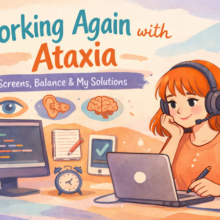Image of: Working Again with Ataxia: Why Screens Exhaust Me and What Actually Helps